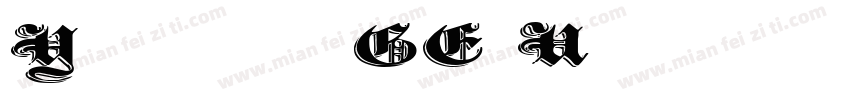 YankaigungGE Ultra字体转换